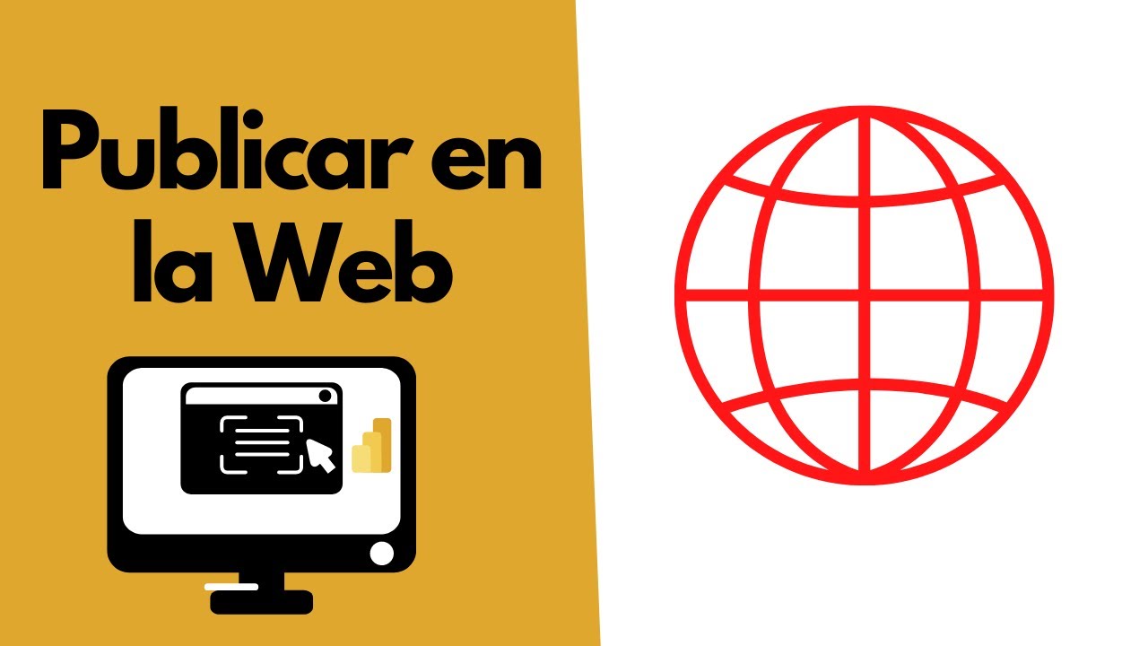 Cómo PUBLICAR INFORMES de Power BI en la WEB - YouTube