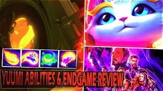Yuumi New Champion All Abilities Leaked, New Teaser & Avengers Endgame Review - League Of Legends