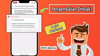 pengembalian barang ditolak shopee | begini solusinya!!