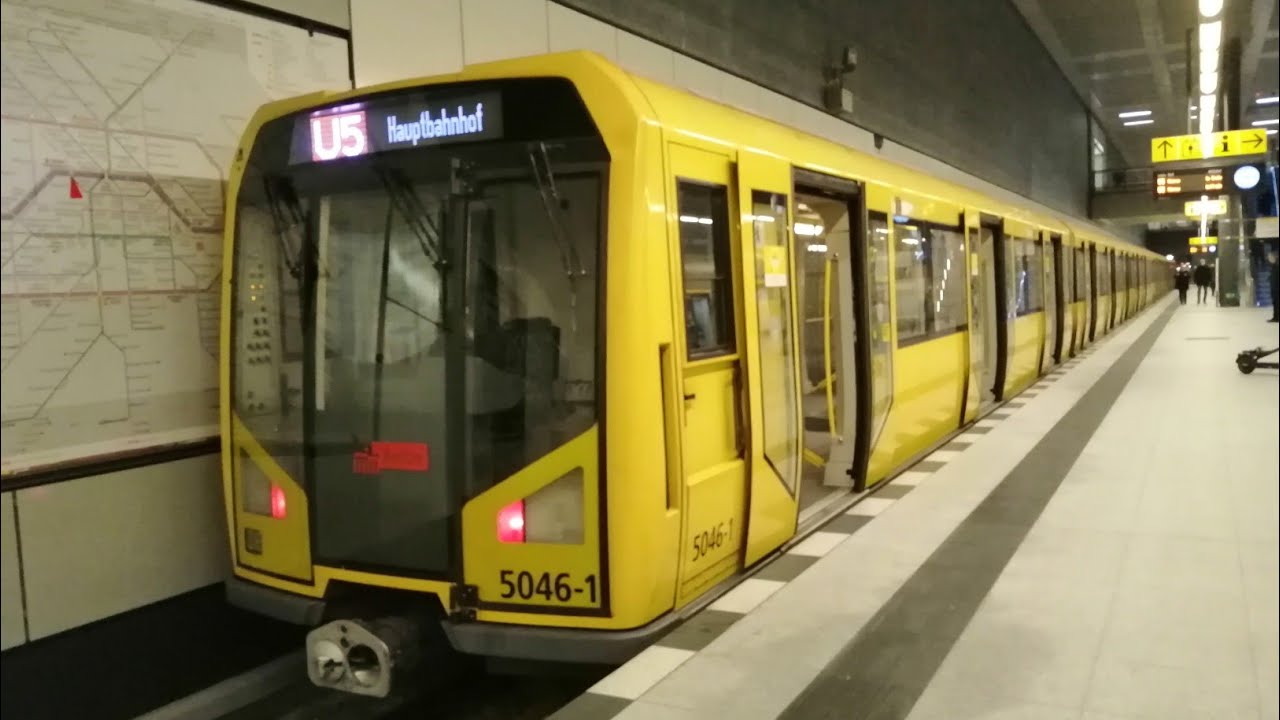 U-Bahn Berlin Mitfahrt von Hönow bis Hauptbahnhof im H01 auf der U5 Komplette Linie