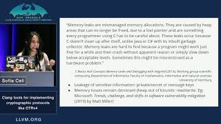 2019 EuroLLVM Developers’ Meeting: S. Celi “Clang tools for implementing cryptographic protocols...”