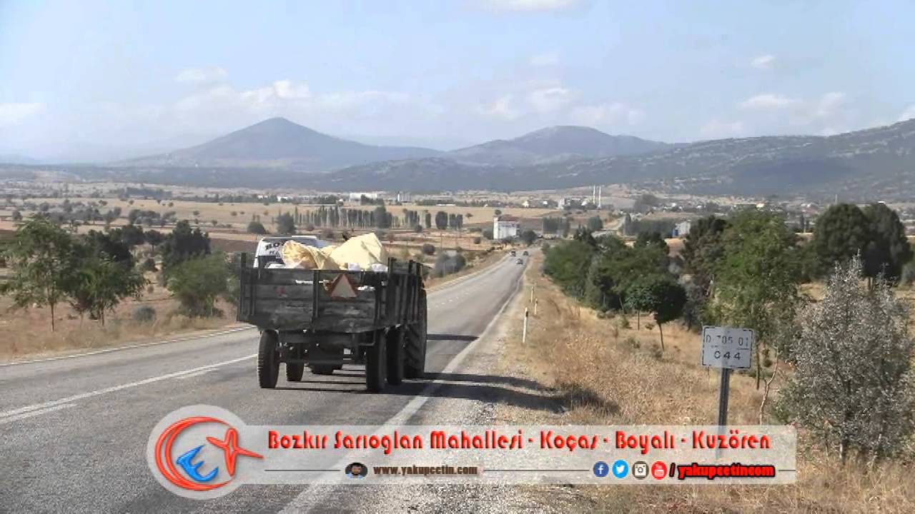 Bozkır Sarıoğlan Mahallesi Video Görünümleri. 03.10.2015