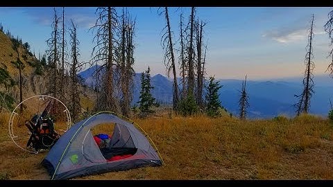 Camping with the Paramotor