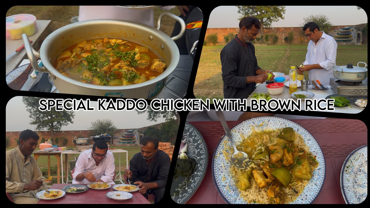 Kaddu Gosht Chicken Ka | Tarke Wale Chawal |