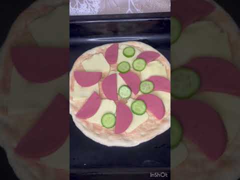 В этот рецепт вы влюбитесь, легко,быстро и вкусно🤤рецепт в комм👇#пицца #рецепты #tarifler #pizza