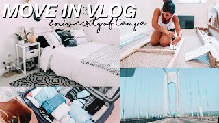 COLLEGE MOVE IN VLOG 2020 (PT. 1) | University of Tampa