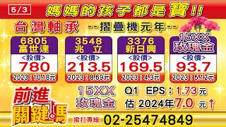 20240509前進關鍵碼 #謝明欽 #前進關鍵碼 #聖科諾國際投顧