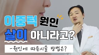 살을 빼도 이중턱이 없어지지 않는 이유 - 이상환의 라인업 #6 | 이중턱의 원인, 시술방법 등