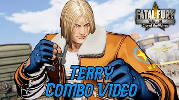FATAL FURY: COTW - TERRY combo video