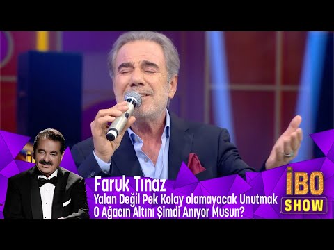 Faruk Tınaz dan ''Yalan Değil Pek Kolay Olmayacak Unutmak'' ve O Ağacın Altını Şimdi Anıyor musun''