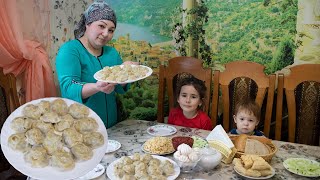 Жизнь в татарской деревне зимой. Россия.