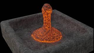 blender 3d lava simulation