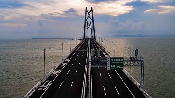 360° VR video: Driving along Hong Kong-Zhuhai-Macao-Bridge