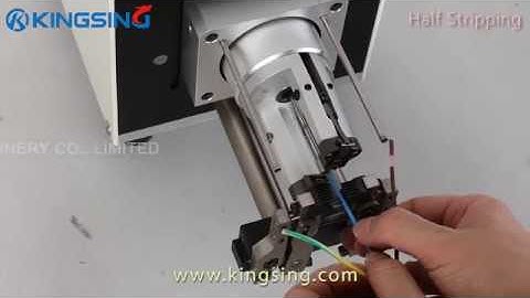 Rotary Blade Core Wire Stripping and Twisting Machine