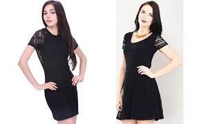 party wear one piece dress diy | How to make one piece dress full video