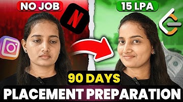 Placement Preparation Plan for 3 months | College Students & Freshers | Coding & DSA | Tamil