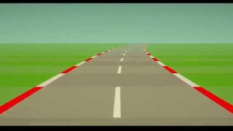 Retro styled road shader [Unity]