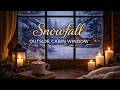 Snowfall Outside the Cabin Window | Quiet Places ❄️