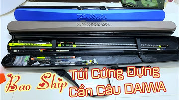 Túi Cứng Daiwa Đựng Cần Câu Đài Hoặc Đựng Cần lure Giá Rẻ | Bao Ship