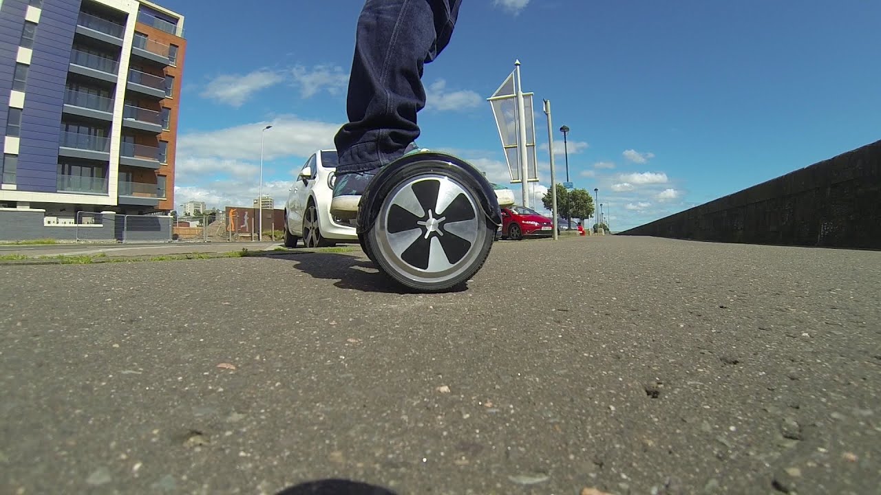 Handsfree Segway / Hoverboard / Smart Balance Scooter / IoHawk Test Run @ Seabraes Bridge,Dundee