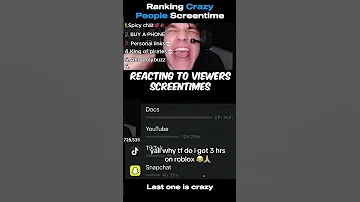Ranking Insane Screen Times Shorts Viral 