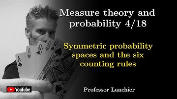 07-04. Measure theory and probability - Symmetric probability spaces and the six counting rules.