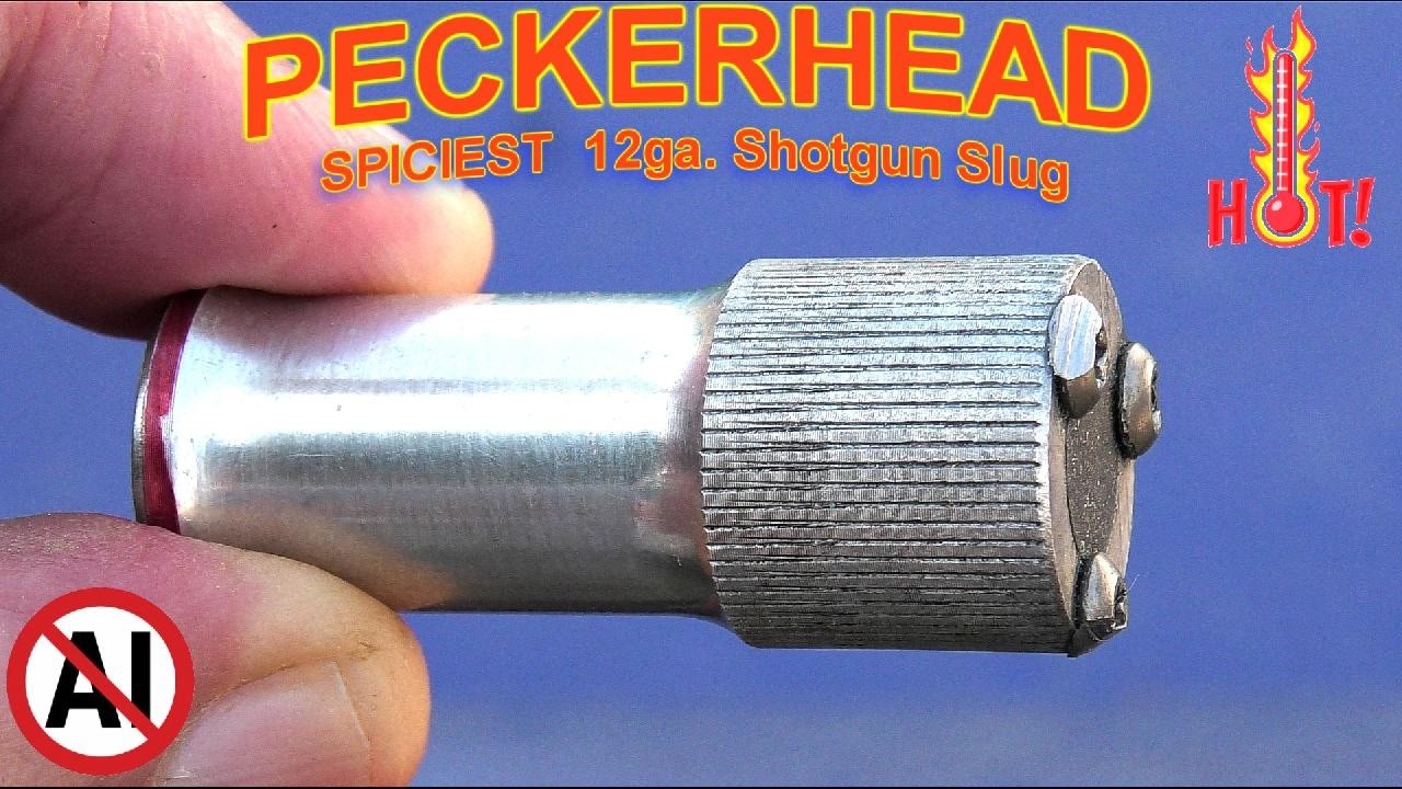 PECKERHEAD THERMOBARIC Shotgun Slug - TESTED!