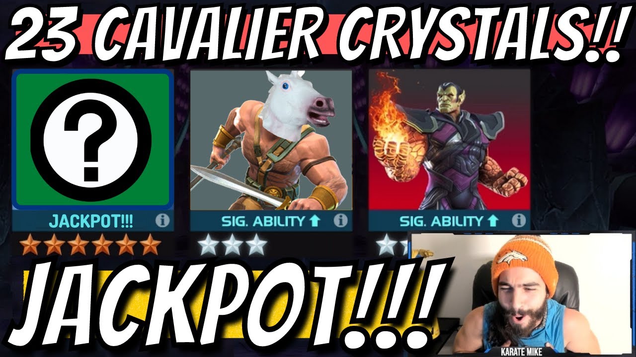 6 Star JACKPOT! 23 Cavalier Crystals - 1 AMAZING Pull!
