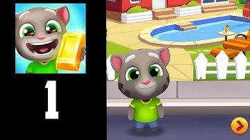 Talking Tom Gold Run - Gameplay Walkthrough Part 1 - Tom