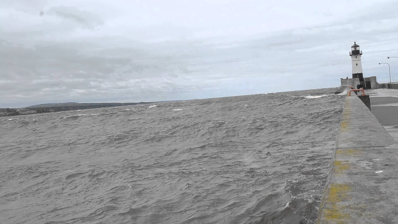 Lake Superior in Gale Watch Conditions YouTube