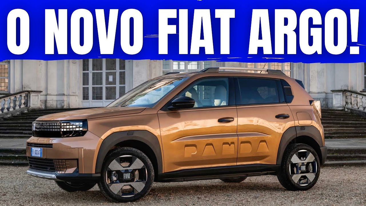 LANÇAMENTO NOVO FIAT GRANDE PANDA 2026! O NOVO HATCH COMPACTO TÃO ESPERADO!