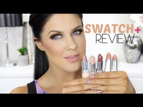 Video: Elke Dag: Swatch Nude Lipsticks