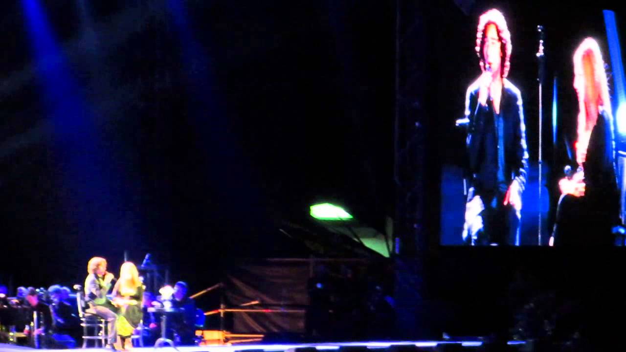 Barbra Streisand with Jason Gould Live in Israel "How Deep Is the Ocean