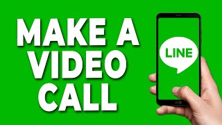 How to Make A Video Call on Line App screenshot 1