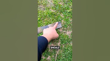 QUICK TIP for installing mower blades correctly ✅
