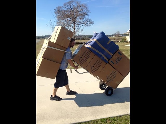 How To Use Moving Crates and Dollies (or Hand Truck)