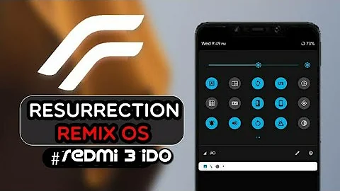 custom Rom redmi 3 ido || resurrection remix v-5.8.5 official