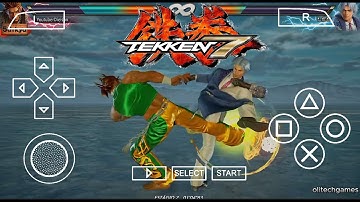 Tekken 7 PPSSPP ISO  (Highly Compressed) – Android PSP Gameplay & Unlocked Full Characters