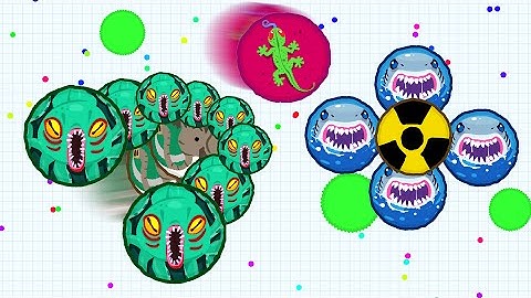 Virustrick, Cannonsplit, Splitpop, Vanishsplit ~ Epic Tricks in Agar.io | Ghost