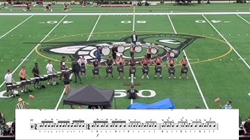 Boston crusaders early season drum break transcription