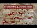 Embellishing Journal Cards