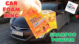 Car Foam King shampoo powder review