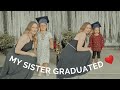 MY LITTLE SISTER GRADUATED! | KIM&#39;S GRAD 2020