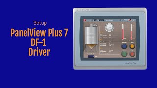 Setting PanelView Plus 7 DF-1 drivers screenshot 2