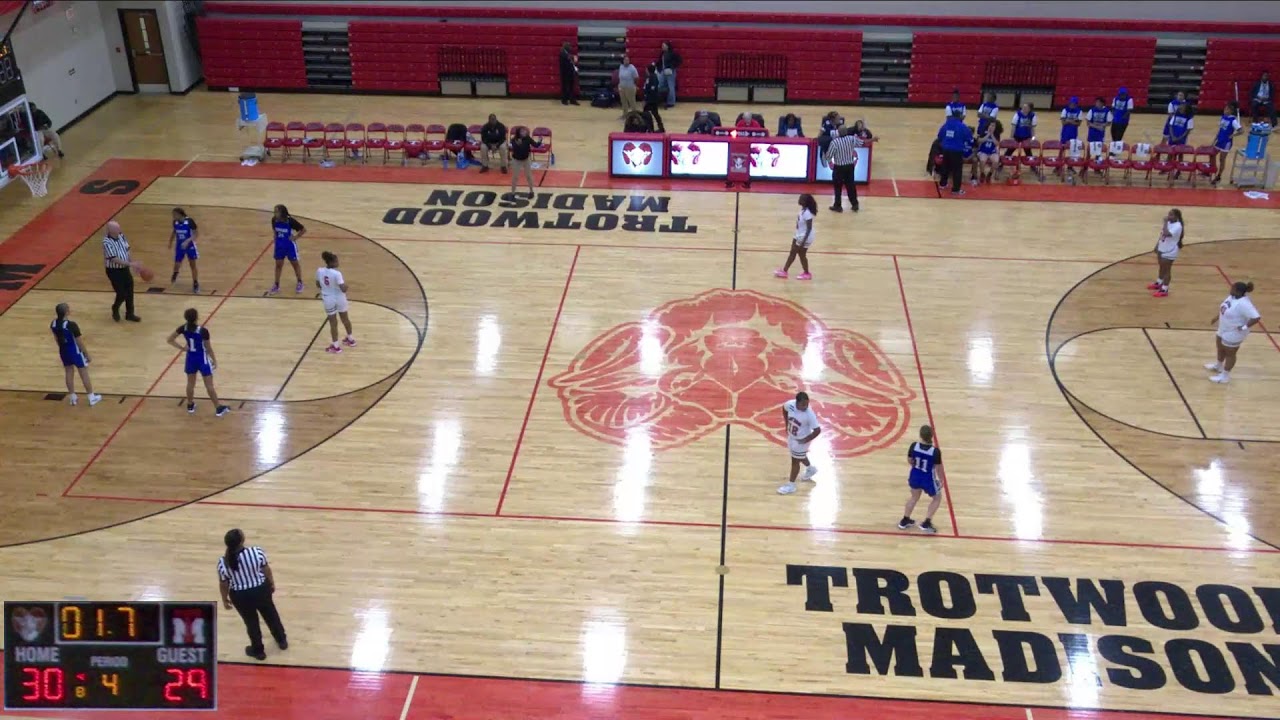 Trotwood-Madison vs Dunbar High School Girls' JV Basketball
