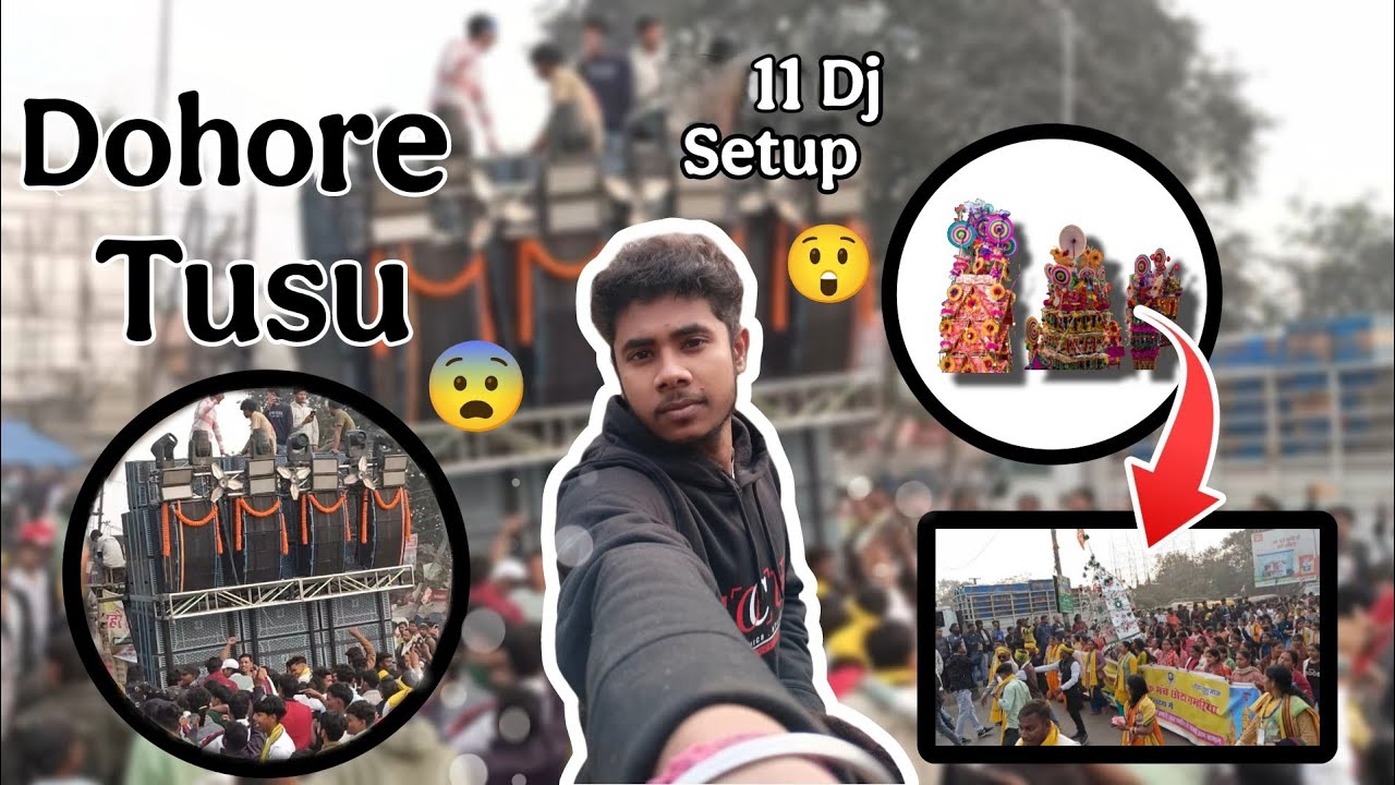 Dohore tusu✨/Dj Setup 😲Vlog video 📸