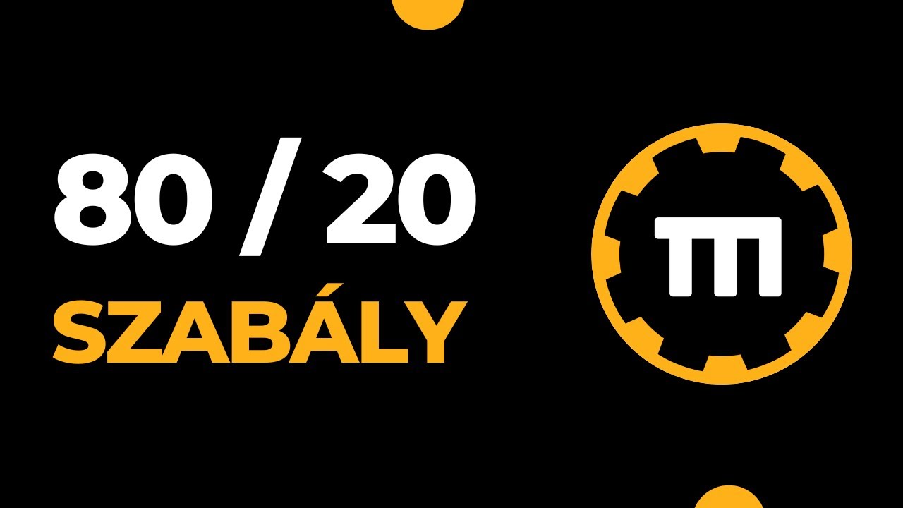 Pareto-elv egyszerűen - avagy a 80/20 szabály a mindennapokban