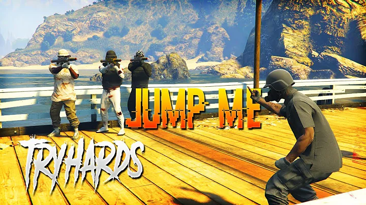 3v1 Tryhards Try To Jump Me (But Fail) | GTA 5 Online