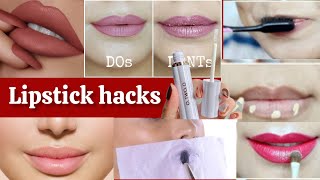 Lipstick hacks EVERY Girls Should Know! |. Beauty hacks |Liquid lipstick mistakes...