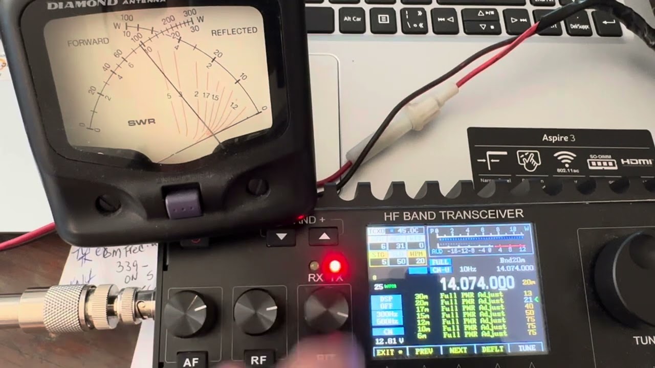 Adjusting power levels on RS-918 clone for cw